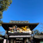八方除の寒川神社と鎌倉鶴岡八幡宮の正月牡丹